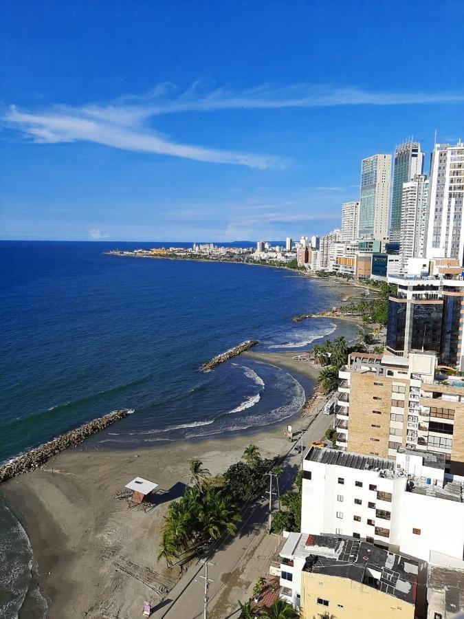 Apartamento Con Vista Al Mar Piso 19 Bocagrande Cartagena Ngoại thất bức ảnh