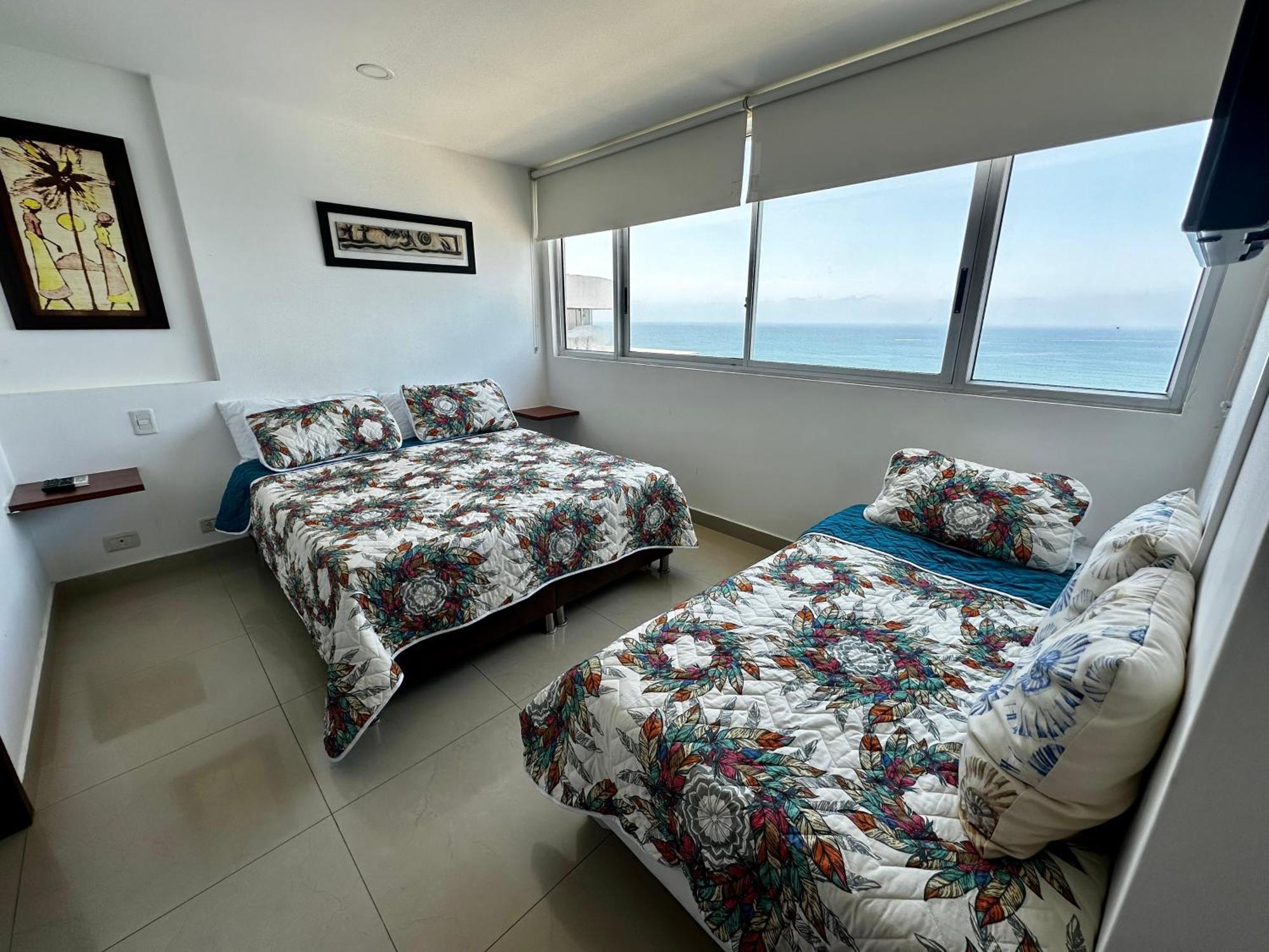 Apartamento Con Vista Al Mar Piso 19 Bocagrande Cartagena Ngoại thất bức ảnh