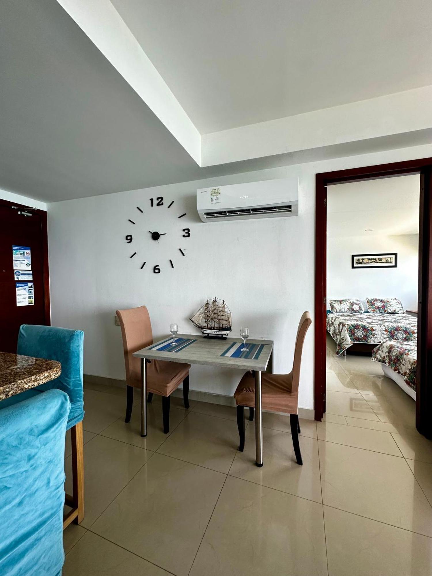 Apartamento Con Vista Al Mar Piso 19 Bocagrande Cartagena Ngoại thất bức ảnh