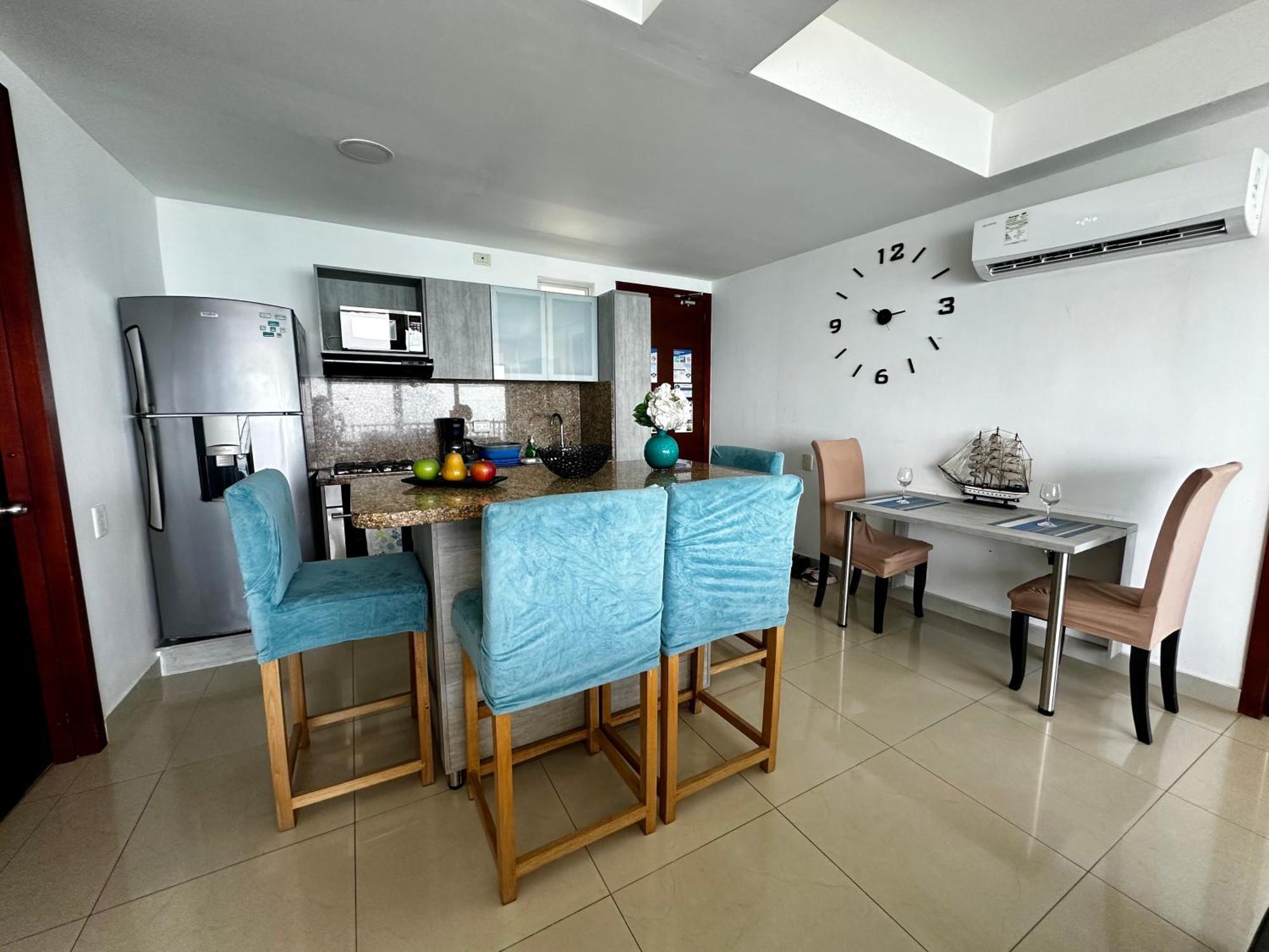 Apartamento Con Vista Al Mar Piso 19 Bocagrande Cartagena Ngoại thất bức ảnh