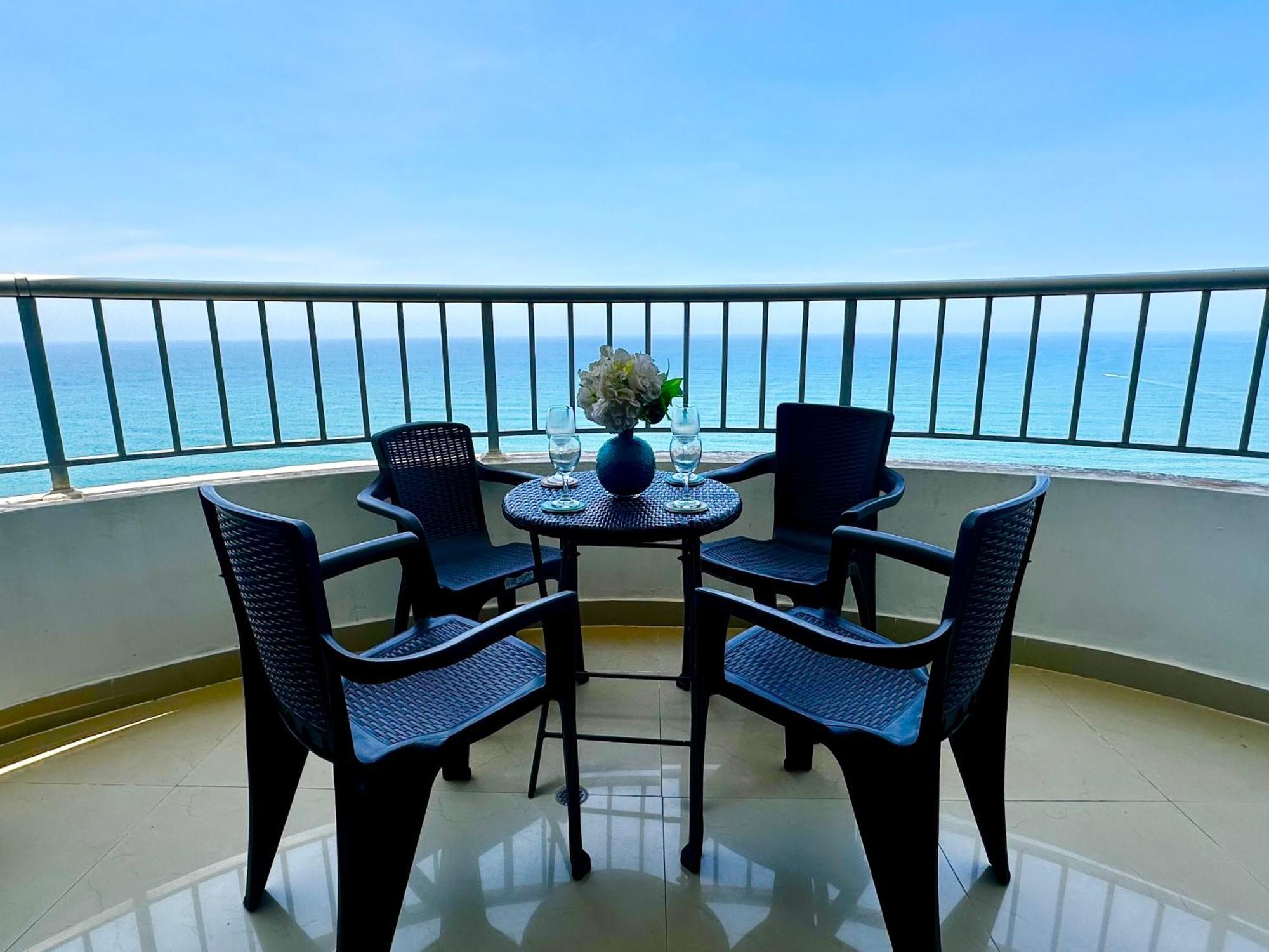 Apartamento Con Vista Al Mar Piso 19 Bocagrande Cartagena Ngoại thất bức ảnh