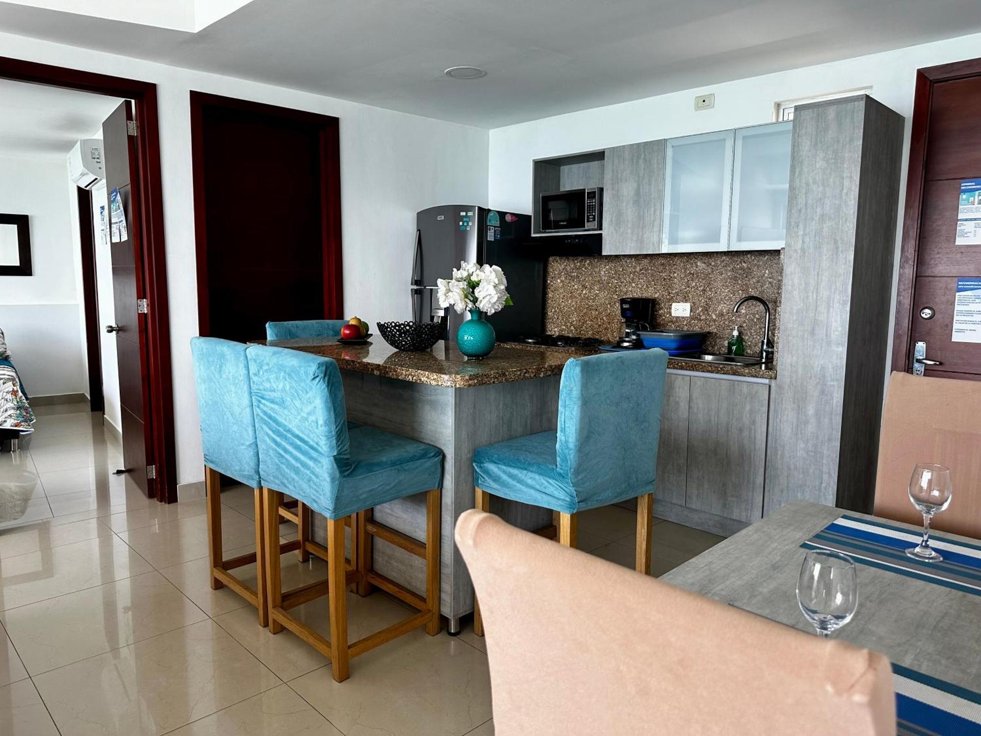 Apartamento Con Vista Al Mar Piso 19 Bocagrande Cartagena Ngoại thất bức ảnh