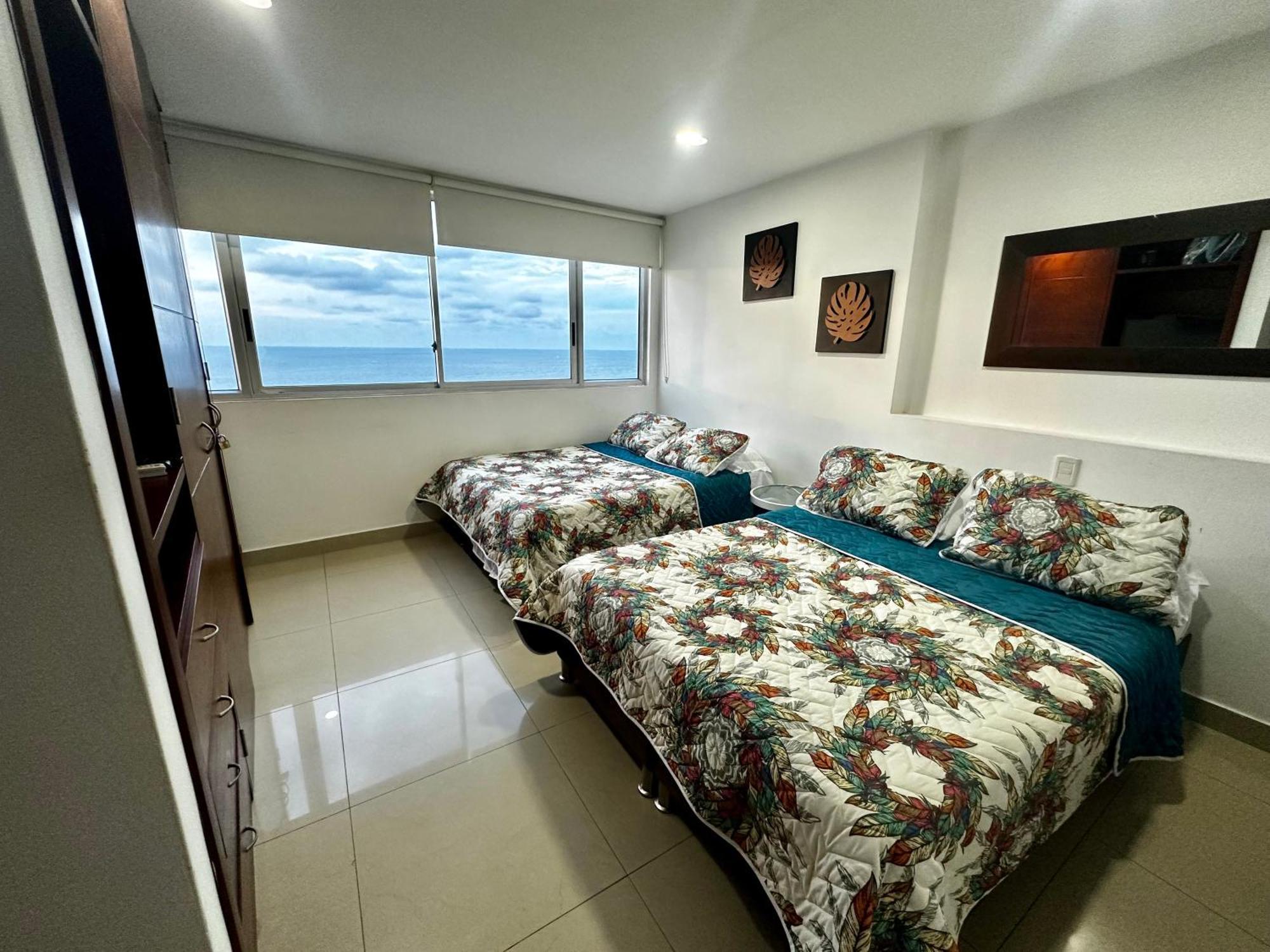 Apartamento Con Vista Al Mar Piso 19 Bocagrande Cartagena Ngoại thất bức ảnh