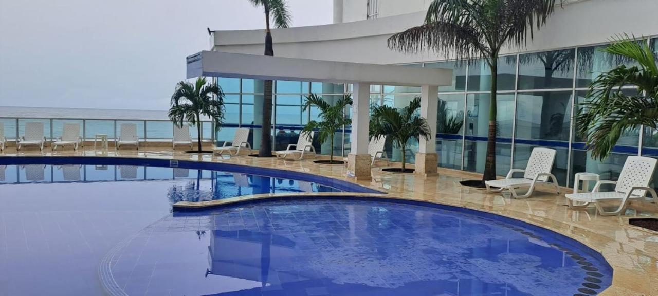 Apartamento Con Vista Al Mar Piso 19 Bocagrande Cartagena Ngoại thất bức ảnh