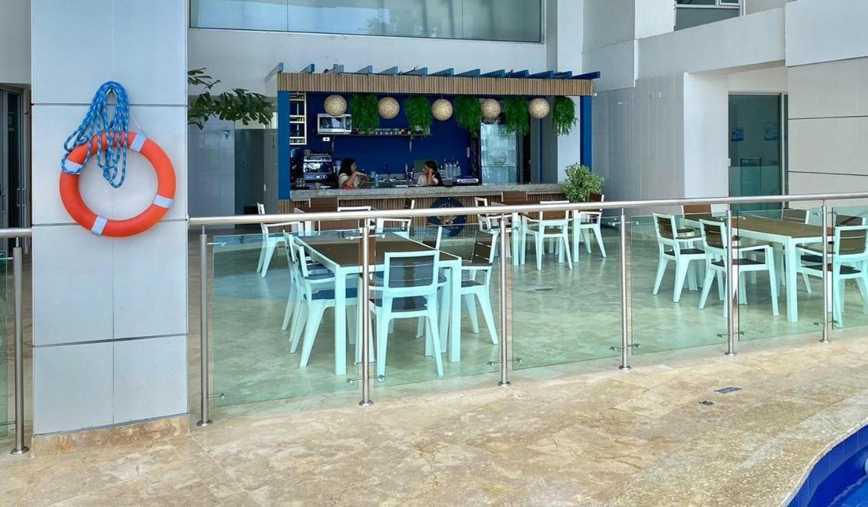 Apartamento Con Vista Al Mar Piso 19 Bocagrande Cartagena Ngoại thất bức ảnh