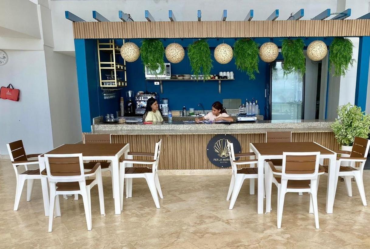 Apartamento Con Vista Al Mar Piso 19 Bocagrande Cartagena Ngoại thất bức ảnh