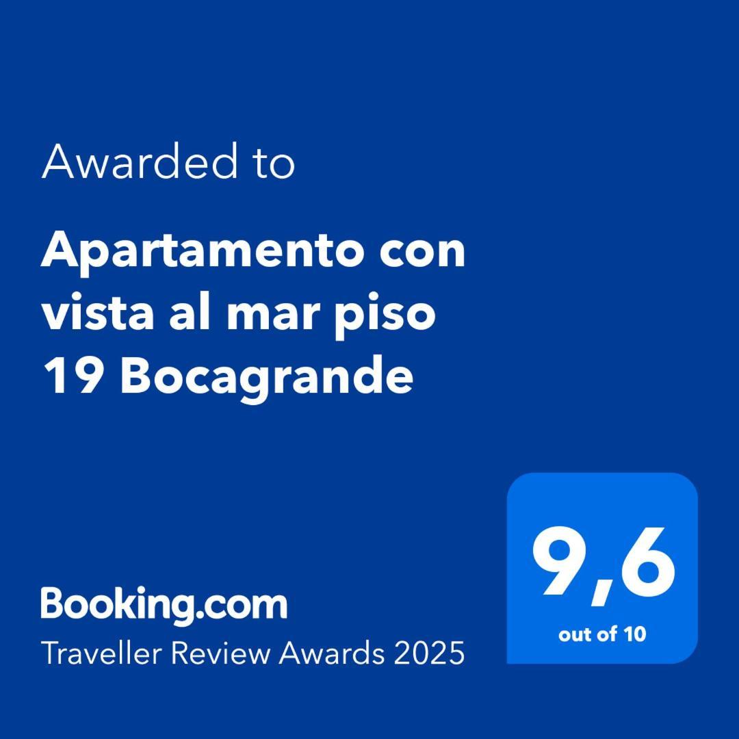 Apartamento Con Vista Al Mar Piso 19 Bocagrande Cartagena Ngoại thất bức ảnh